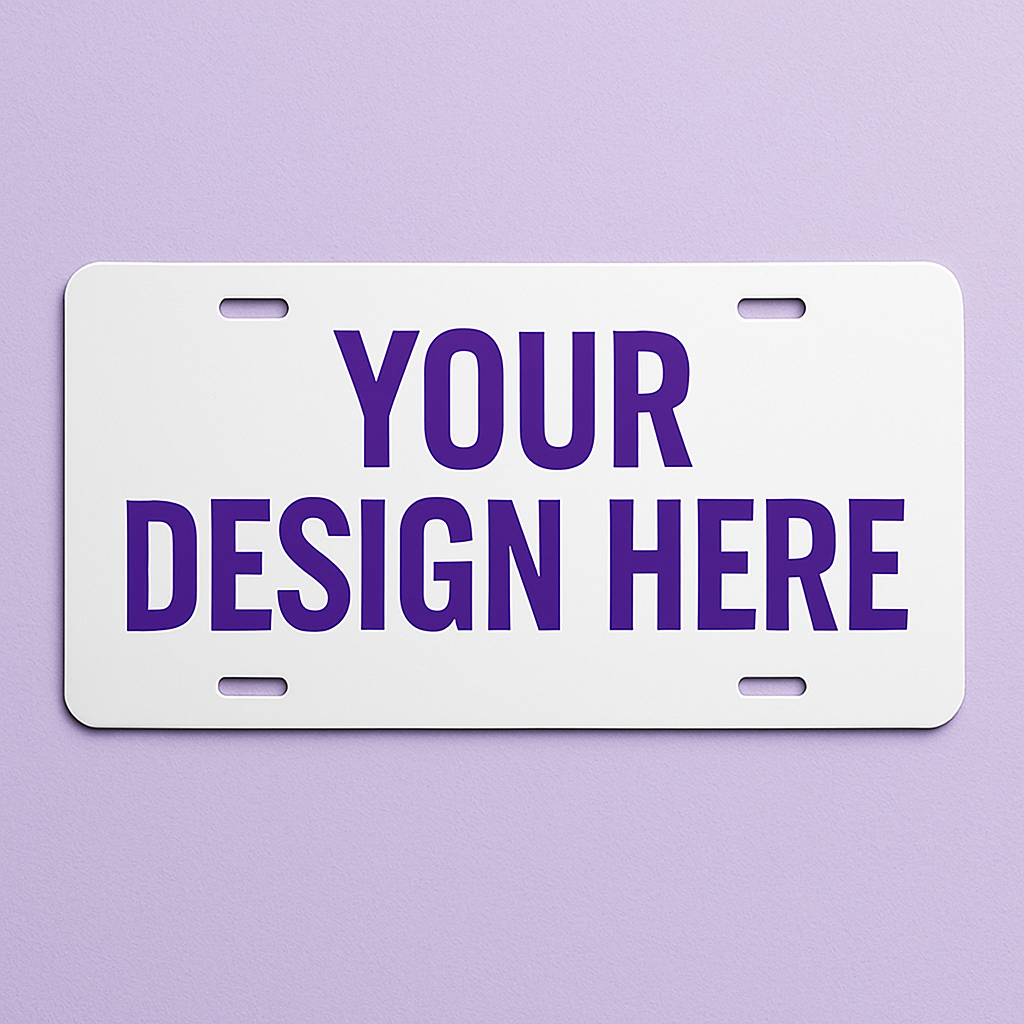 Custom License Plate