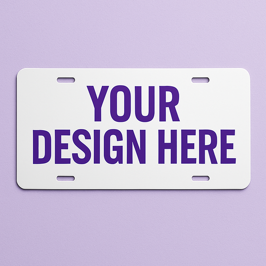 Custom License Plate