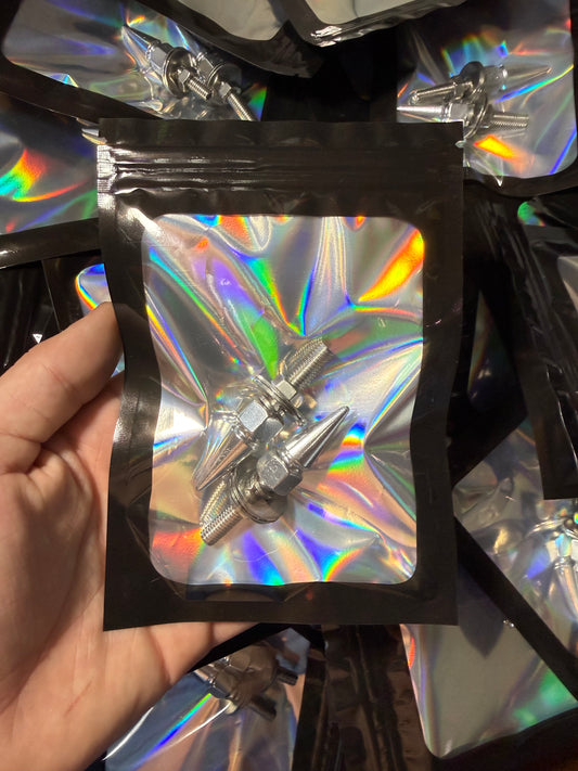 Chrome Spike Bolts